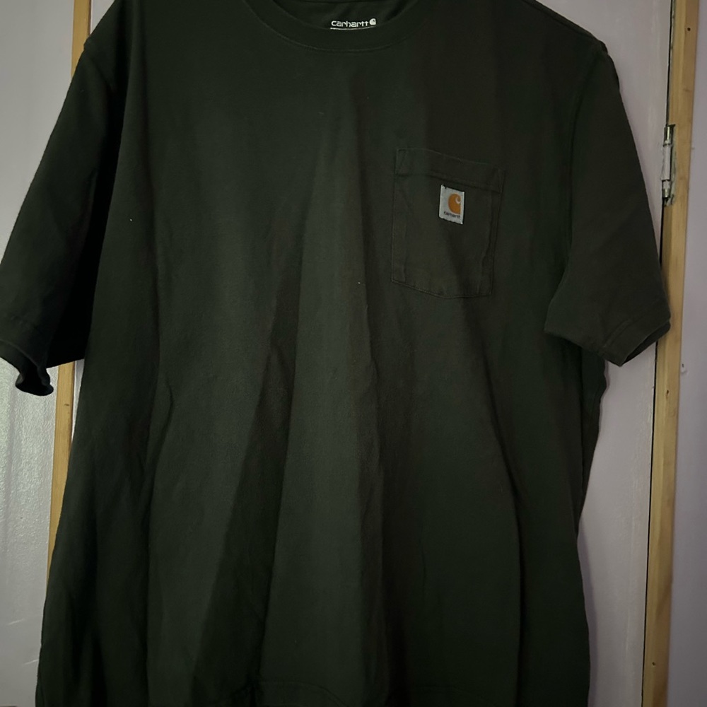 Carhartt Men's Dark Green Short Sleeve Tee